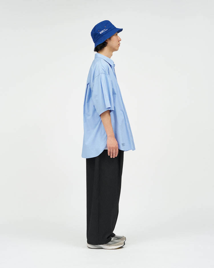 FreshService  CORPORATE WIDE EASY PANTS BLACK STRIPE