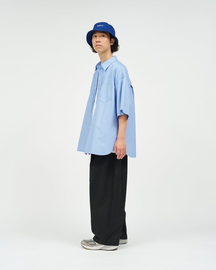 FreshService  CORPORATE WIDE EASY PANTS BLACK STRIPE