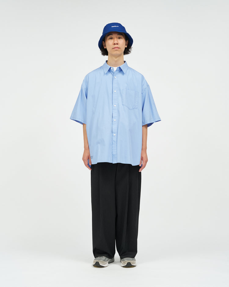 FreshService  CORPORATE WIDE EASY PANTS BLACK STRIPE