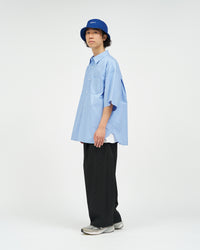FreshService  CORPORATE WIDE EASY PANTS BLACK STRIPE