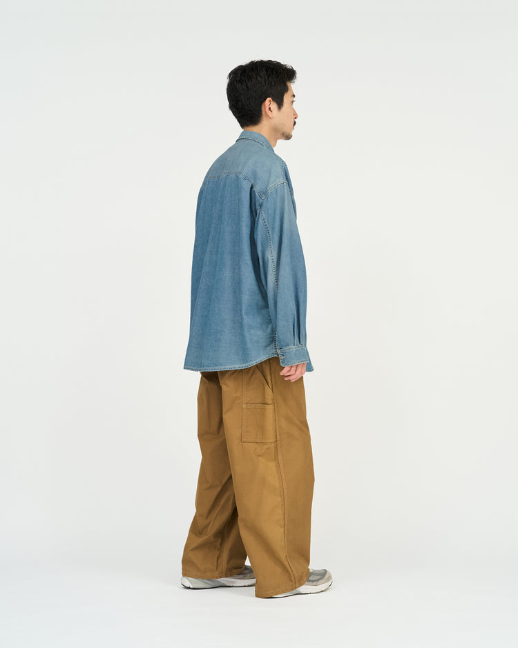 FreshService  COTTON CANVAS PAINTER PANTS CAMEL