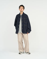 FreshService  COTTON CANVAS PAINTER PANTS BEIGE