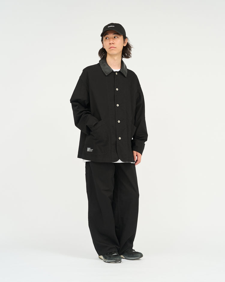 FreshService CORPORATE UNIFORM L/S SHIRT BLACK