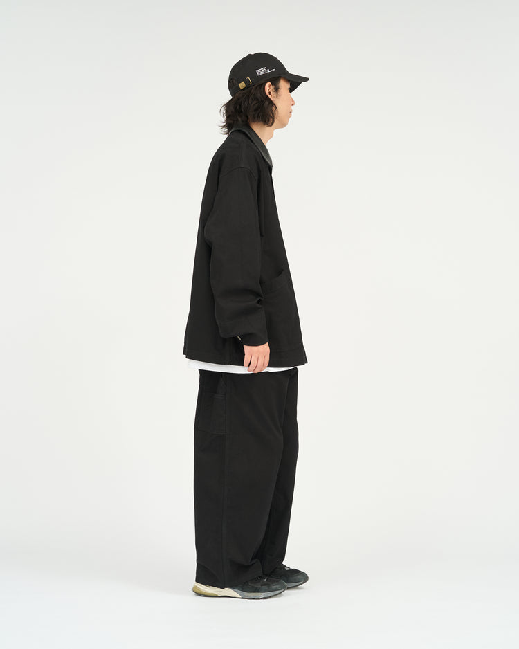 FreshService  COTTON CANVAS PAINTER PANTS BLACK