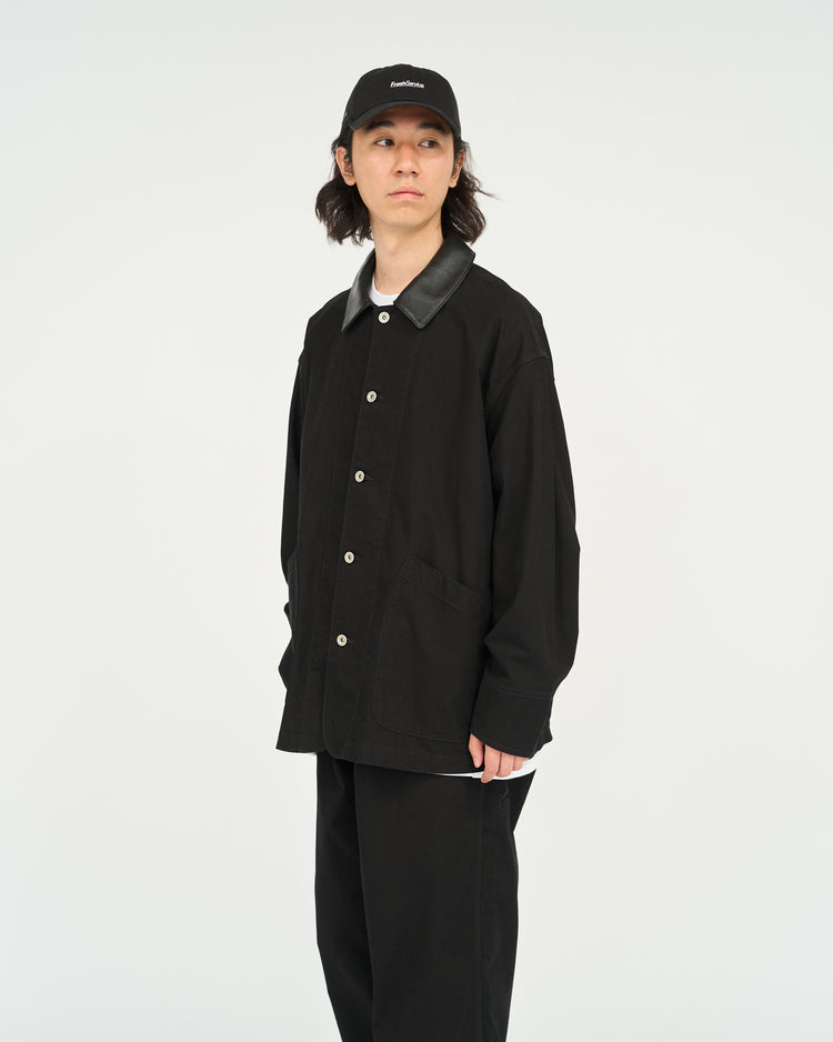 FreshService CORPORATE UNIFORM L/S SHIRT BLACK