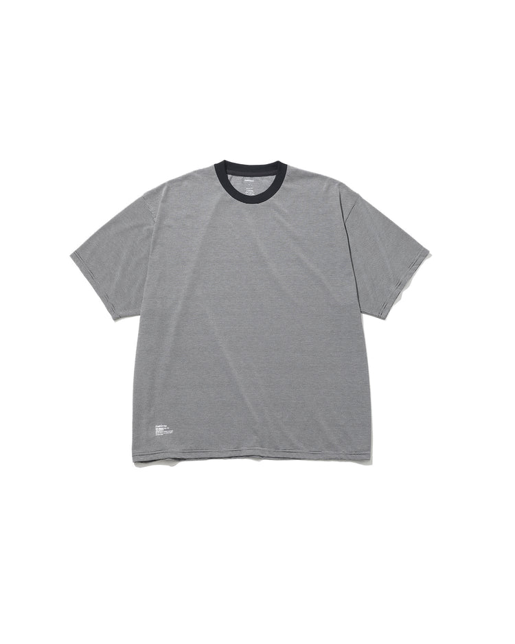 FreshService / MICRO BORDER S/S TEE WHITE*BLACK