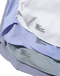 FreshService / DRY OXFORD CORPORATE L/S B.D.SHIRT GREEN STRIPE