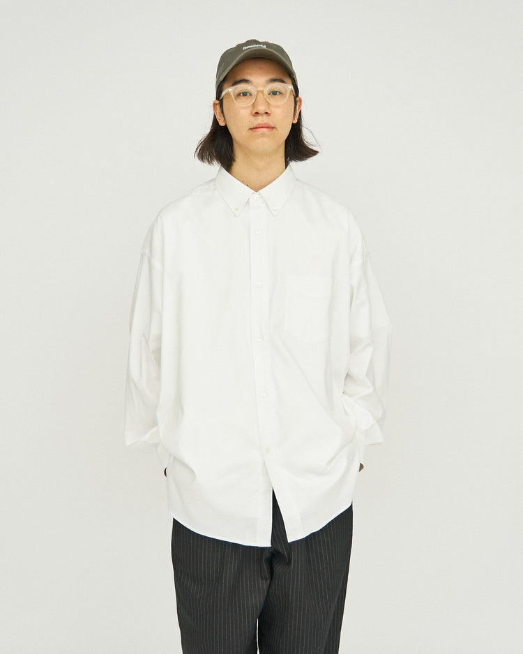 FreshService / DRY OXFORD CORPORATE L/S BDSHIRT WHITE