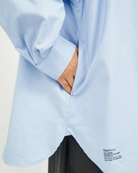 FreshService / DRY OXFORD CORPORATE L/S B.D.SHIRT GREEN STRIPE
