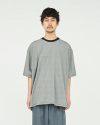 FreshService / MICRO BORDER S/S TEE WHITE*BLACK