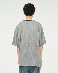 FreshService / MICRO BORDER S/S TEE WHITE*BLACK