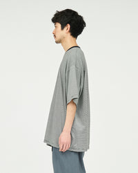 FreshService / MICRO BORDER S/S TEE WHITE*BLACK