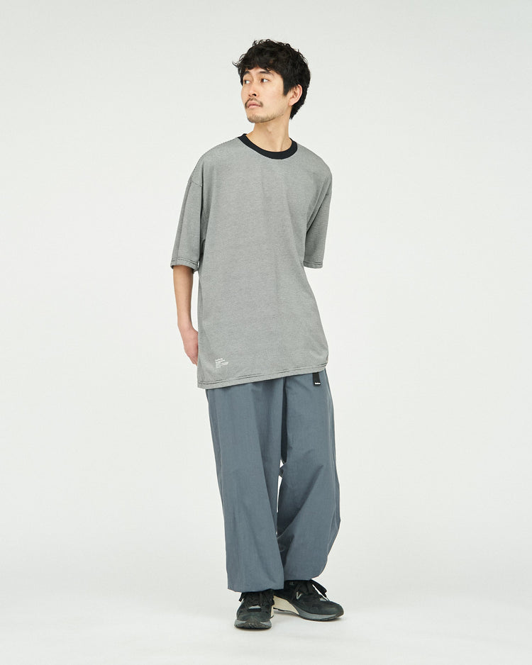FreshService / MICRO BORDER S/S TEE WHITE*BLACK