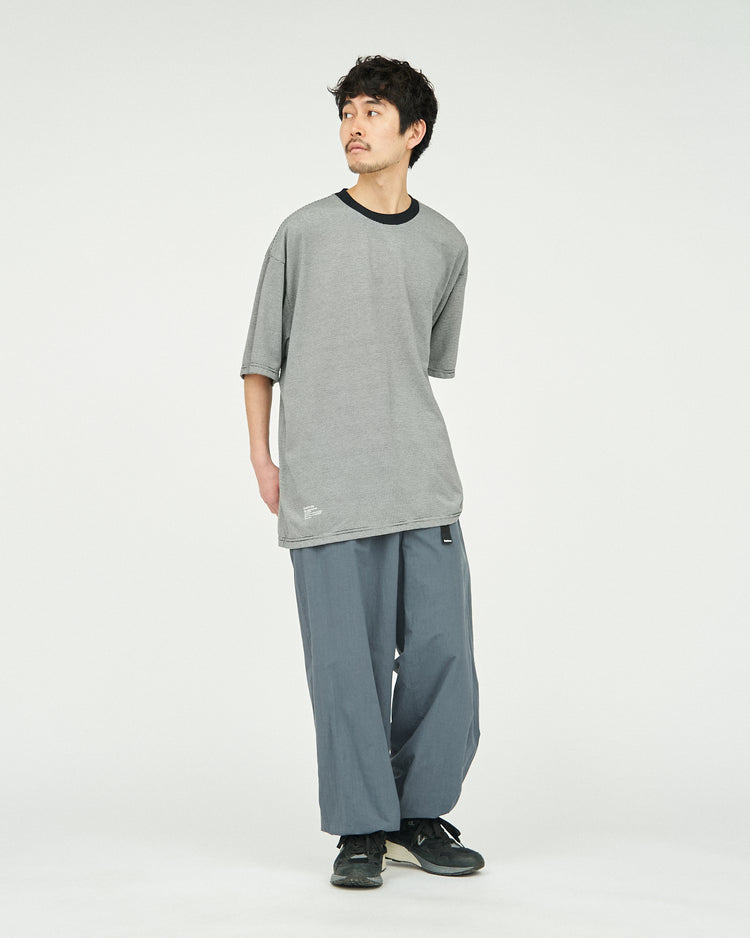 FreshService / MICRO BORDER S/S TEE WHITE*BLACK