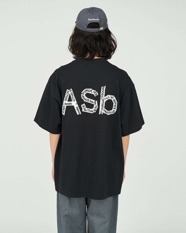 FreshService / AS×FS CORPORATE S/S TEE “TAPE” BLACK