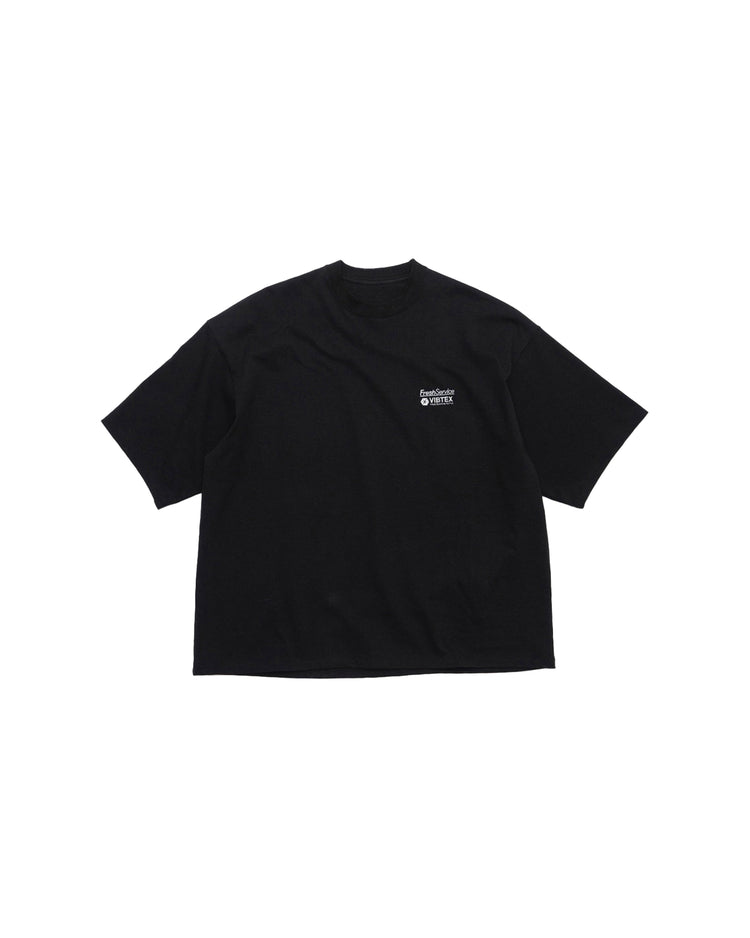 FreshService / VIBTEX for FreshService S/S CREW NECK TEE BLACK