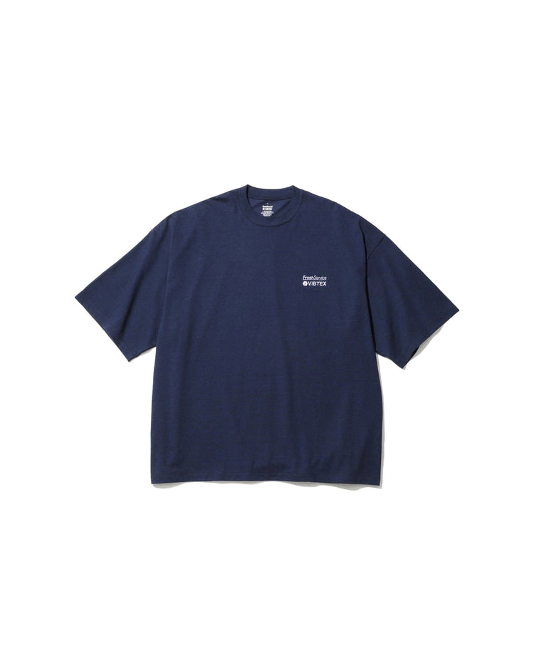 FreshService / VIBTEX for FreshService S/S CREW NECK TEE NAVY 