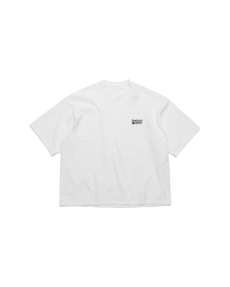 FreshService / VIBTEX for FreshService S/S CREW NECK TEE WHITE