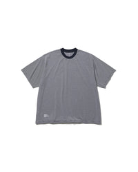 FreshService / MICRO BORDER S/S TEE  WHITE*NAVY