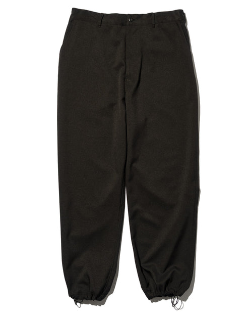 FreshService  WOOLY TWILL TROUSERS BLACK