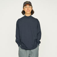 FreshService / 2-PACK CORPORATE L/S MOCK NECK TEE NAVY