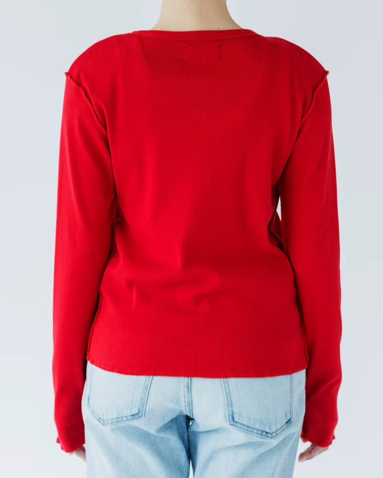 MEYAME   SOFT RIB SIDE STITCH CARDIGAN MEY-2335 CREAM