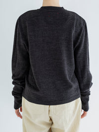 MEYAME  TEAR SHAPE KNIT OLIVE