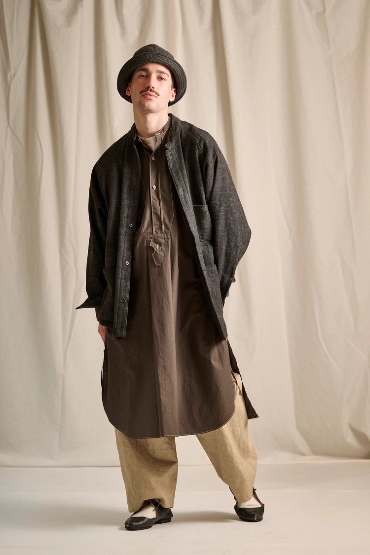 HAVERSACK   862622  高密度ツイル ワイドパンツ