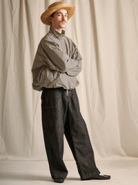 HAVERSACK 862624 (8.5oz Denim Baker Pants) BLACK