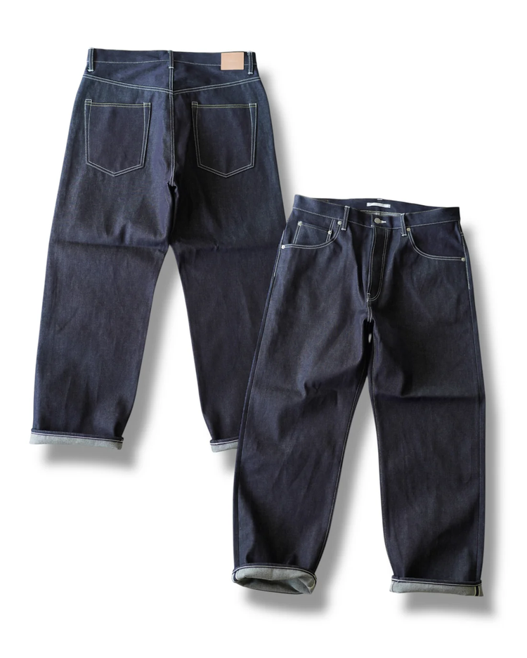 HATSKI  HTK-Denim03 Wide Tapered Denim -One Wash-