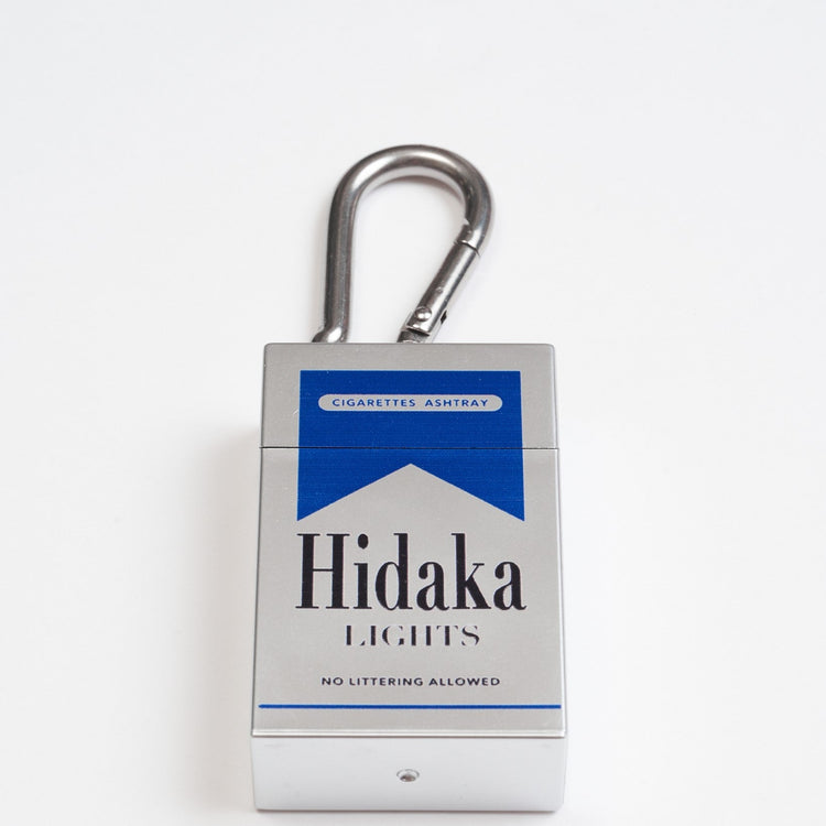 HIDAKA/ PORTABLE ASHTRAY - MARLBORO 4 color BLUE