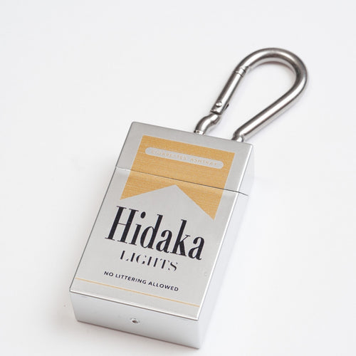 HIDAKA/ PORTABLE ASHTRAY - MARLBORO 4 color GOLD