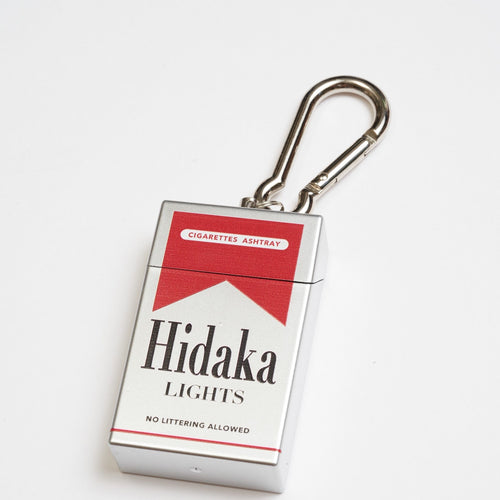 HIDAKA/ PORTABLE ASHTRAY - MARLBORO 4 color RED