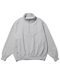 FreshService HEAVY OZ HALF ZIP PULLOVER H.GRAY