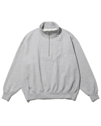 FreshService  HEAVY OZ HALF ZIP PULLOVER H.GRAY