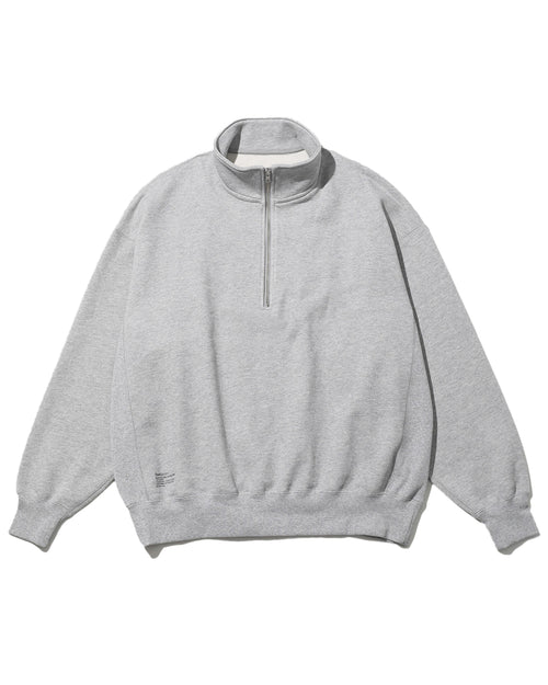 FreshService  HEAVY OZ HALF ZIP PULLOVER H.GRAY