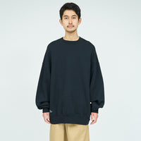 FreshService / HEAVY OZ CREW NECK SWEAT BLACK