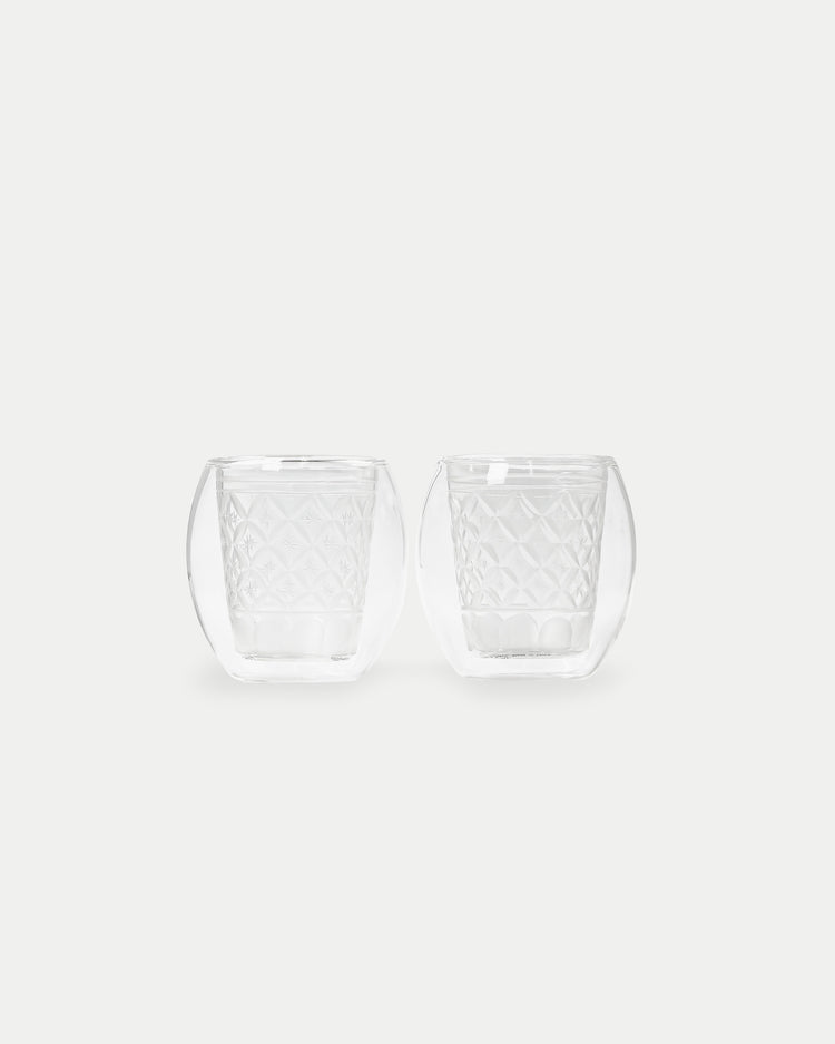 goyemon   KIRIKO × DOUBLE WALL GLASS “ Fuwan ” / HAKUKA・HAKUKA 店舗限定販売