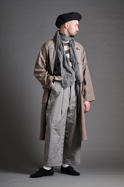 HAVERSACK  高密度ツイルワイドワークパンツ 462624 GRAY