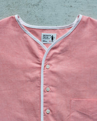 Henley Neck Department   Allen Henley Neck Shirt  SIDOGRAS Pink