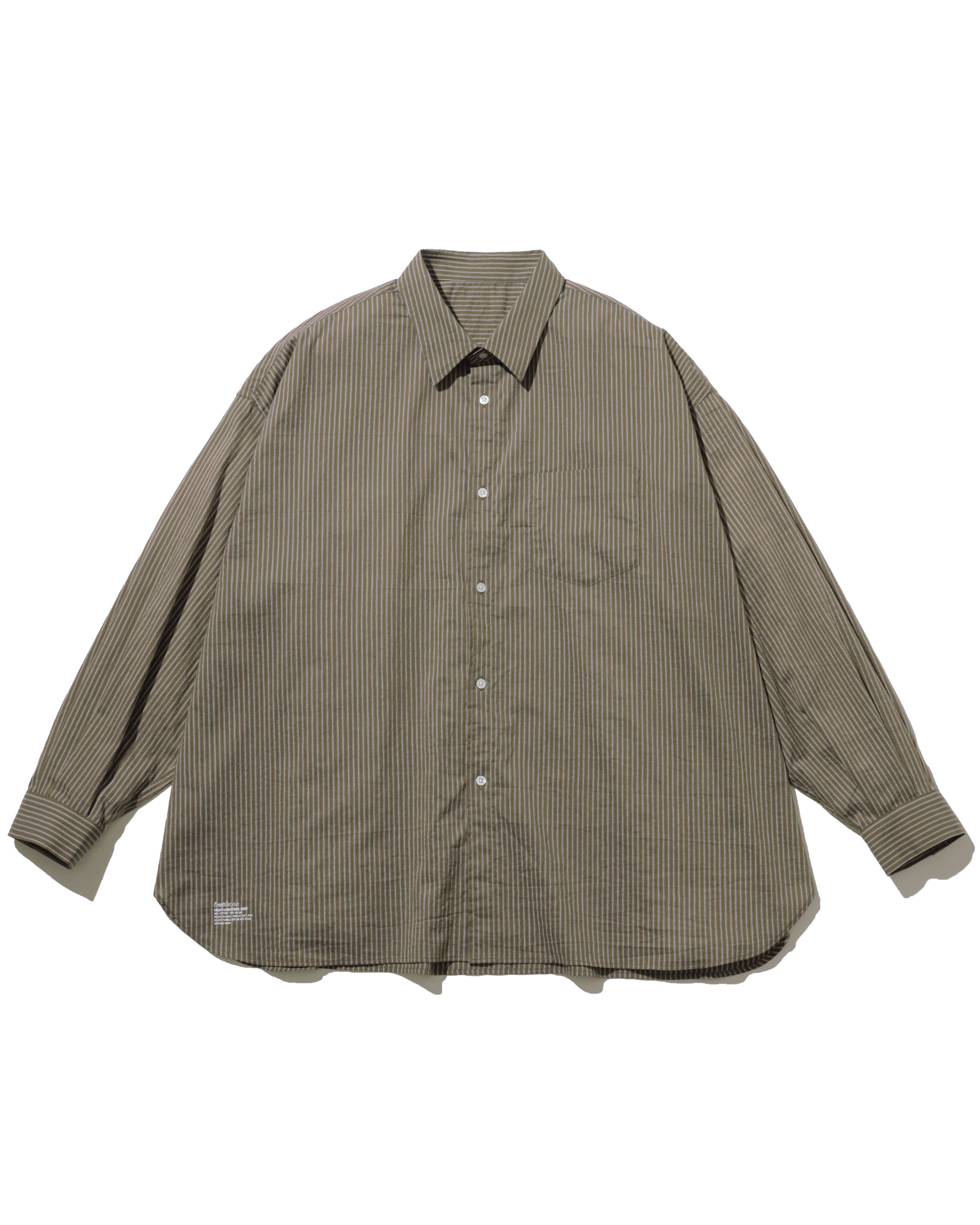 【FreshService】Cool Fiber S/S Shirt FreshService COOLFIBER OPEN COLLAR S/S SHIRT BLACK – CASDAY