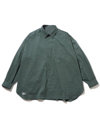FreshService  HRAFTeX L/S STRIPE SHIRT GREEN STRIPE