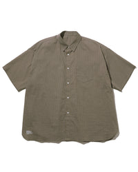 FreshService COOLFIBER OPEN COLLAR S/S SHIRT BLACK