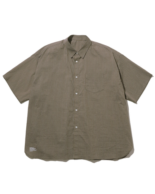 FreshService COOLFIBER OPEN COLLAR S/S SHIRT BLACK