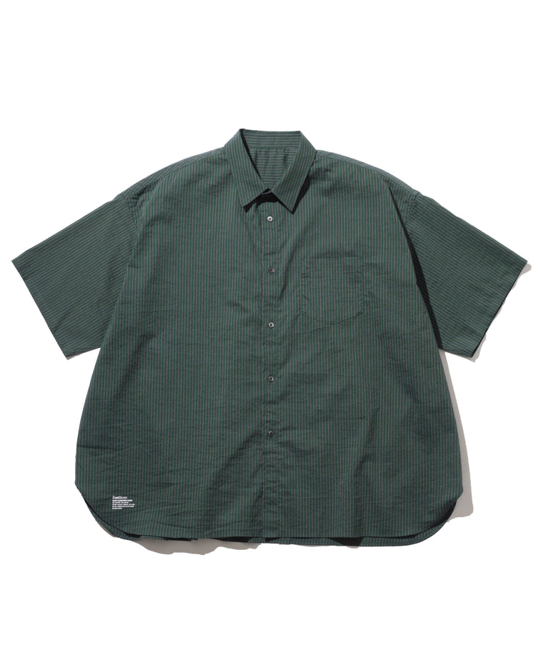 FreshService  HRAFTeX S/S STRIPE SHIRT GREEN STRIPE
