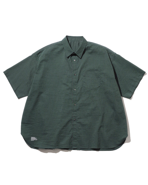 FreshService  HRAFTeX S/S STRIPE SHIRT GREEN STRIPE