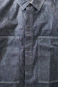 HATSKI  Faux Pullover Denim Shirt HT.8203006 denim
