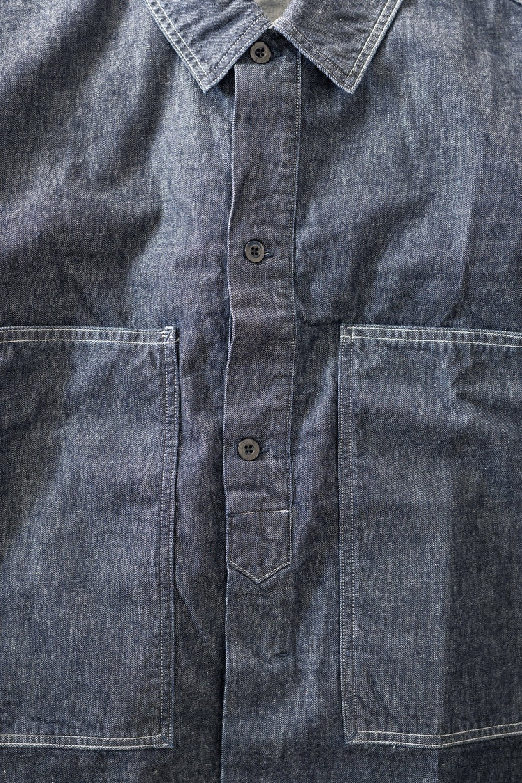 HATSKI  Faux Pullover Denim Shirt HT.8203006 denim