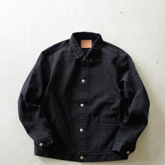 HATSKI / Black Denim Jacket -Black- HTK-23011-B – CASDAY / キャスデイ ...