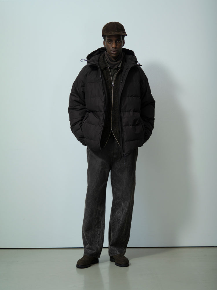 YOKO SAKAMOTO DOWN PARKA BROWN YS-26AW-01